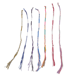 Lot de 50 Bracelets brésiliens tressés
